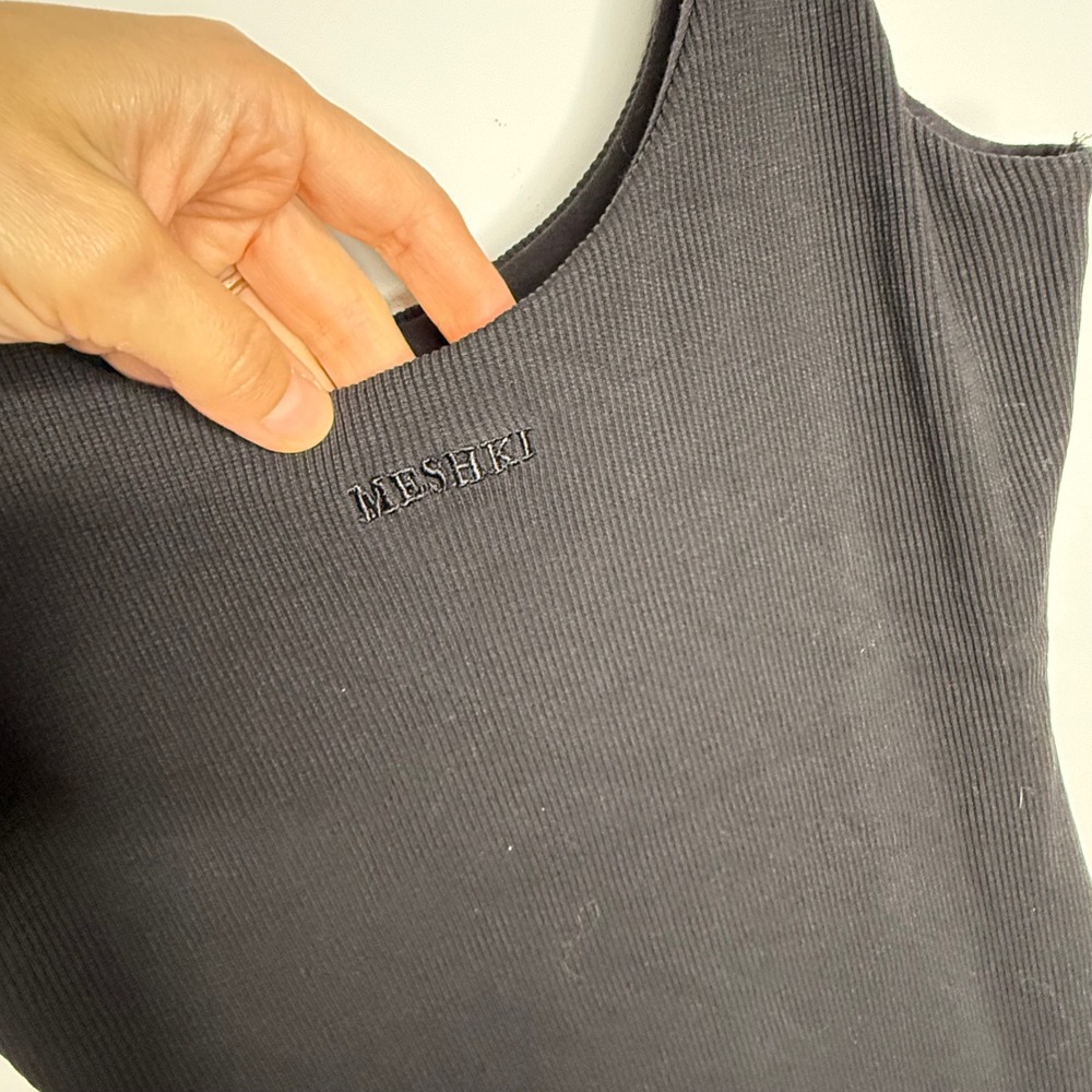 Meshki Black Bodycon Mini Dress - Picture 6 of 7